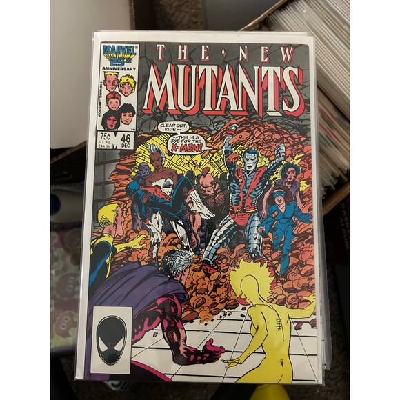 New Mutants #44, 45, 46, 47, 48, 49 (1986 Marvel) Lot of 6 - 1 KEY ISSUE - Picture 4 of 7